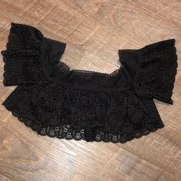 Victoria’s Secret Black Lace BabyDoll Bralette - Picture 4 of 8